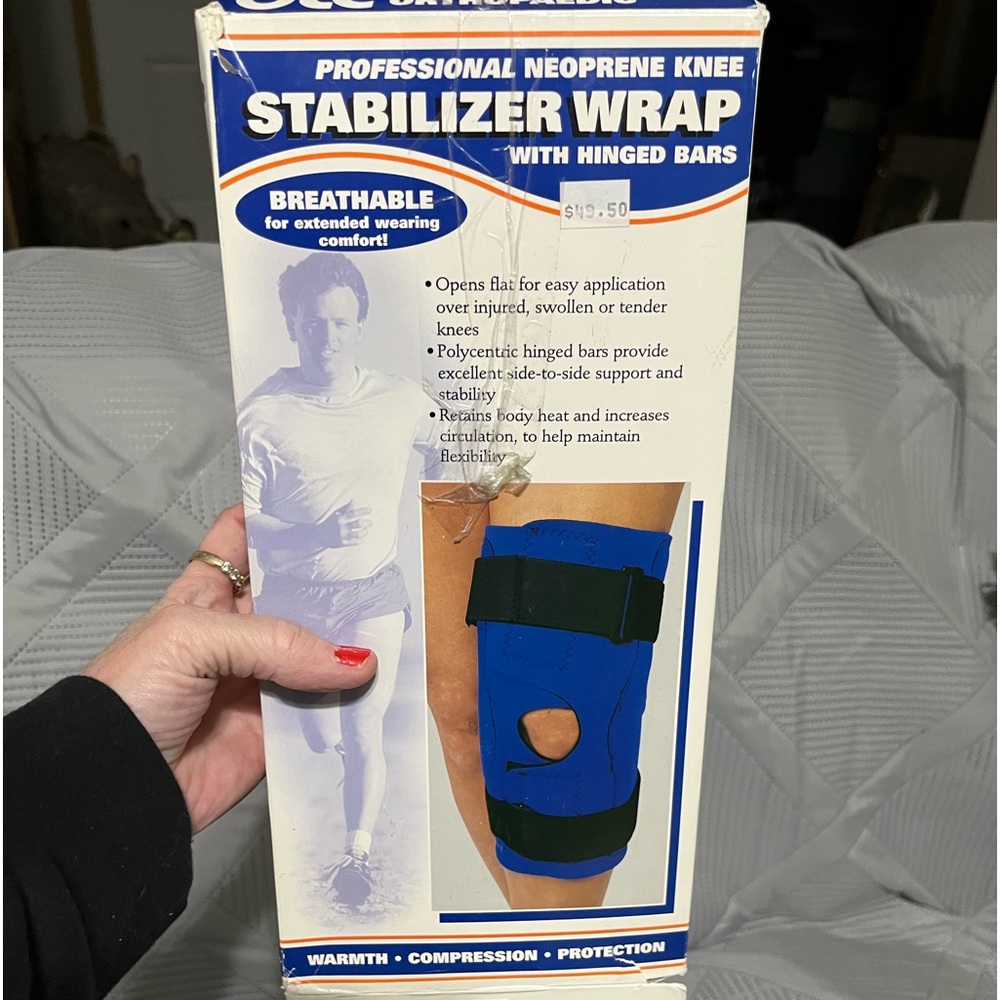 NIB PROFESSIONAL NEOPRENE KNEE STABILIZER WRAP XL